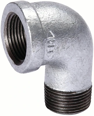 4 Inch Fpt X 4 Inch Dia. Fpt Galvanized Malleable Iron Street Elbow
