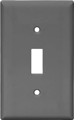 5134bk-sp 1 Gang Standard Wall Plate, Black, 4.50 X 2.75 In.