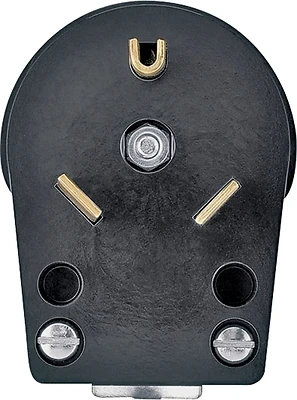 Eaton 83-BOX 30 Amp Angled Power Plug, NEMA TT-30, 125V