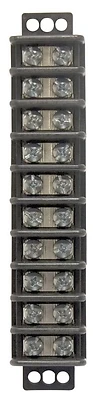 Gtb-410 22-10 Awg 10-circuit Terminal Block, 1-pack, 30a, 600v