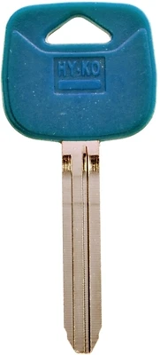 Hy-Ko 13005TR47PB Key Blank, Brass/Plastic, Nickel, Toyota