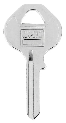 Hy-Ko 11010MH4 Key Blank, Brass, Nickel-Plated, Master MH4