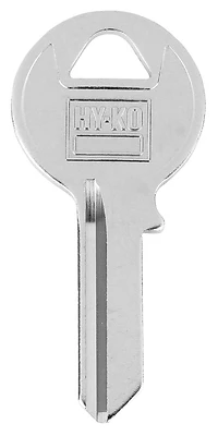 Hy-Ko 11010VR4 Key Blank, Brass Nickel-Plated, For Viro VR4 Locks