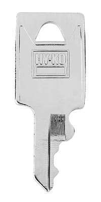 Hy-Ko 1101070S Key Blank, Brass, Nickel-Plated, For Samsonite 70S