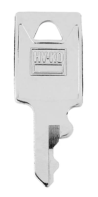 Hy-Ko 11010170S Key Blank, Brass Nickel-Plated, For Samsonite 170S Locks