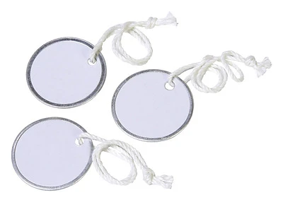 Hy-Ko KB145-250 String Key Tags, White, 1-1/4 In.