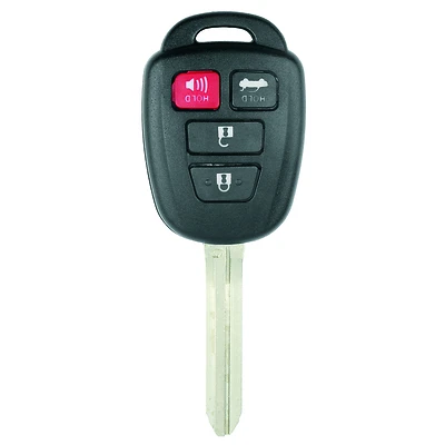 Hy-Ko 19TOY857S Key Fob Shell, 4-Button, For Toyota Vehicles