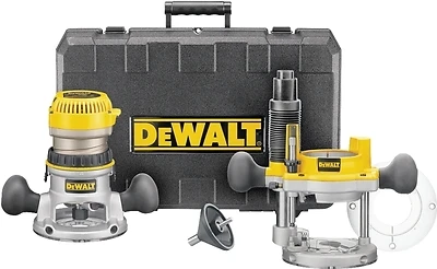 2-1/4 Hp Electronic Variable Speed Fixed Base And Plunge Router Combo Kit