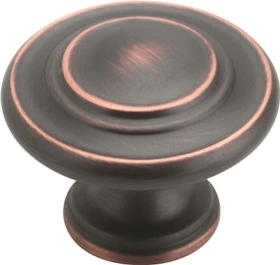 1-3/4 Inch Diameter Oil-rubbed Bronze Cabinet Knob - Model Bp15862orb