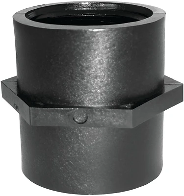 Ftc 114 P Pipe Coupling, 1-1/4 In Female Npt, Durable Polypropylene