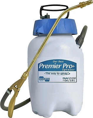 Chapin 21210XP Premier Pro XP Handheld Sprayer, 1 Gal Poly Tank, 42 In Hose