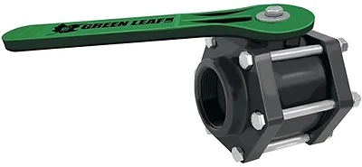 V300fp Ball Valve, 3 In Female Npt, Polypropylene Body, 100 Psi Pressure
