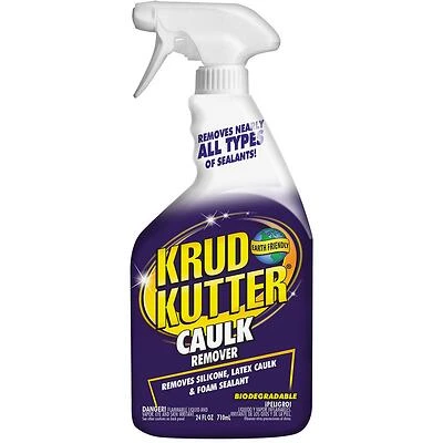 Krud Kutter 336250 Caulk Remover, Silicone, Acrylic Latex, Polyurethane, 24 Oz