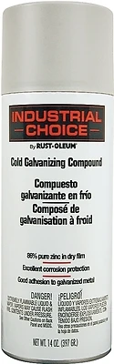 Industrial Choice Cold Galvanizing Compound Spray Paint 16 Oz