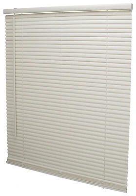 Pvcmb-6aa Cordless Mini Blind, 64 In L, 31 In W, Vinyl, Alabaster, 4 Pk