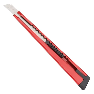 Vulcan JLWM82764 Utility Snap-Off Knife, 13-Point, Metal Case