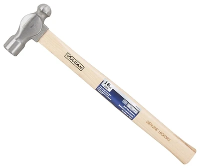 Vulcan BP16H Ball Pein Hammer, 16 Oz Head, 14-1/8 In