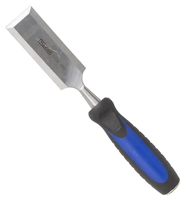1-1/2 Inch Wood Chisel With Cushioned Handle And Chrome Vanadium Steel Blade