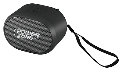 PowerZone SH02 Bluetooth Speaker, FM Radio, 3W, Black
