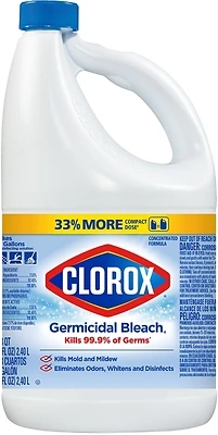 Germicidal Bleach 81 Ounce Liquid - Powerful Disinfectant For Home And School