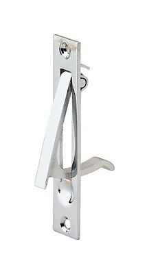 3-7/8 In. L Satin Chrome Brass Sliding Door Edge Pull - Model 230b26d