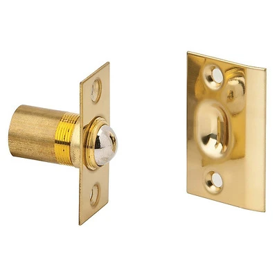 Ives 347B3 Ball Catch, Solid Brass, 7/8 In. Bore