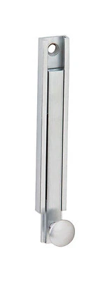 Satin Chrome Solid Brass Surface Bolt 4 Inch Length For Residential Use