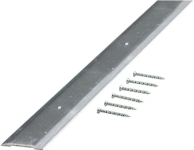 Building Products 1-1/4 In. W X 72 In. L Anodized Silver Aluminum Seam Binder