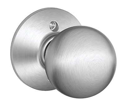 Orbit Satin Chrome Dummy Door Knob F170 Orb 626 Non-turning Lock