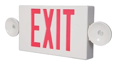 Lpxc Series Led Emergency Light Exit Sign Combo With Nicd Battery And Self-diagnostic Feature