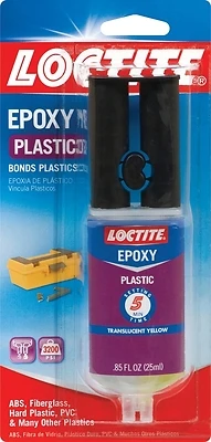 Loctite 1360788 Epoxy Plastic Bonder, Liquid, 25 mL Syringe