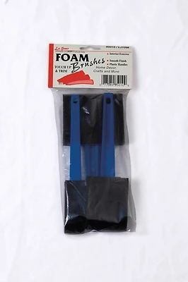 Linzer 8501-S Foam Brush Set, 3-Piece, 1 In 2 In 3 In