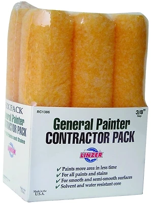 General Painter Roller Covers 9 In. X 3/8 In. Polyester 6 Pk