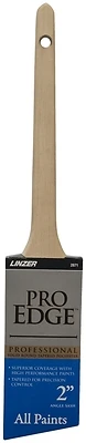 2 Inch Wide Flat Contractor Paint Brush With Stainless Steel Ferrule And Wood Handle