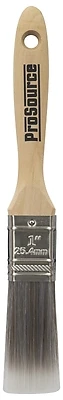 ProSource OR 11601 0100 1 In. Flat Solid Round Polyester Paint Brush
