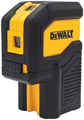 Dw08302-qu Red 3-beam Laser Level, 100 Ft Range, 1/4 In Accuracy