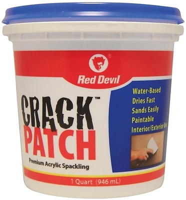 Red Devil 0804 Premium Acrylic Spackling Compound, 1 Qt.