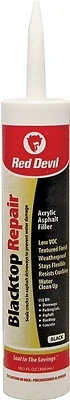 10.1 Oz. Blacktop Driveway Repair Caulk - Flexible, Weather-resistant Sealant For Asphalt