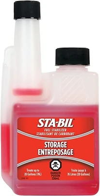 22209 Fuel Stabilizer, Red, 8 Oz Bottle For Engine Performance