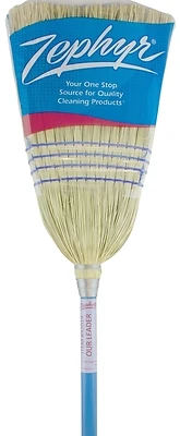 Chickasaw Corn and Sotol Fiber Household Broom, 4 Sew, 10 in