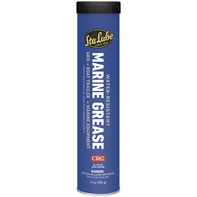 Marine Grease 14 Oz. Cartridge - Sl3120, Blue Tacky Aluminum Complex