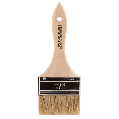 Wooster Acme 3 Inch Wide Flat Chip Brush For Varnishes, Stains, And Crafts