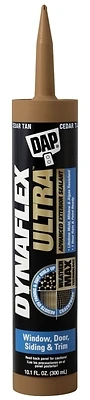Dynaflex Ultra 10.1 Oz. Cedar Tan Advanced Exterior Sealant For Windows, Doors, And Siding