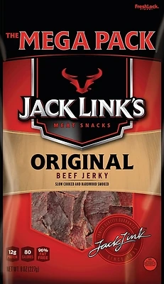 Original Beef Jerky, 8 Oz - High Protein Snack For On-the-go
