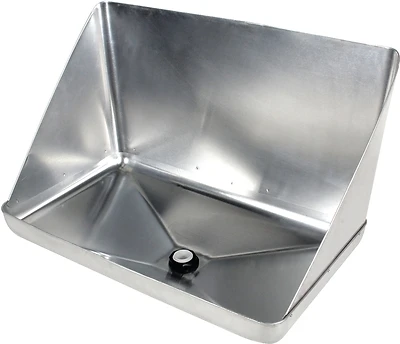 Aluminum Tankless Water Heater Drain Pan With Pvc Fitting - Model 11430