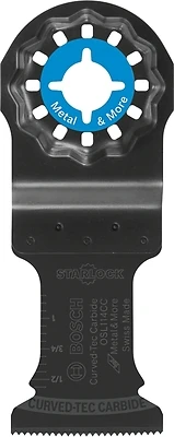 Starlock 1-1/4 Inch Carbide Plunge Blade For Oscillating Multi-tools
