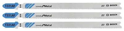 3-pack 5-1/4-in T-shank Bi-metal Jigsaw Blades Model T321af3