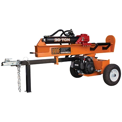 Brave VH1730GC Log Splitter, 30 Ton, 189cc, Gasoline