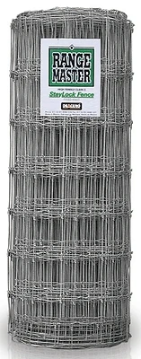 Rangemaster 6797 Staylock Game Fence, 330 Ft Length, 49 In Height, 12-1/2 Gauge Steel