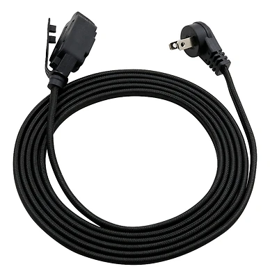 PowerZone ORFC922609 Extension Cord, 16/2 SPT-2, 9 Feet, Black